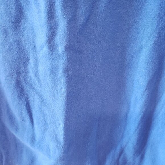 Good Move by Life is Good Womens Semi-fitted Tee Blue Sz L Yoga Breathe Ringer - Picture 6 of 6